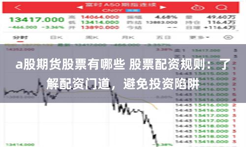 a股期货股票有哪些 股票配资规则：了解配资门道，避免投资陷阱