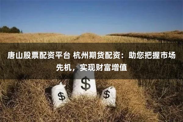 唐山股票配资平台 杭州期货配资：助您把握市场先机，实现财富增值